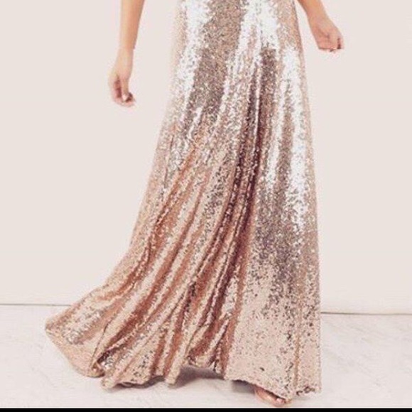 Gorgeous backless sequin maxi dress - Picture 5 of 7